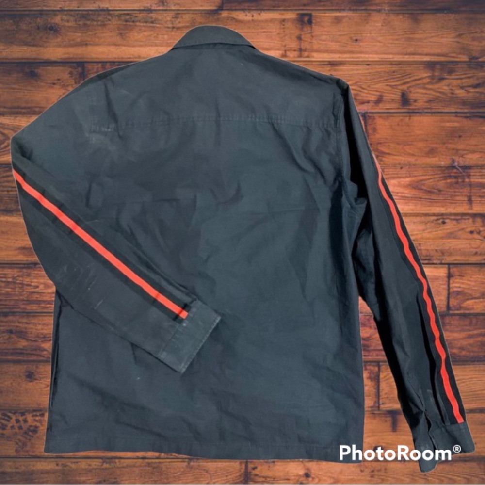 Topman Overshirt With Racing Stripes - Picture 3 of 3